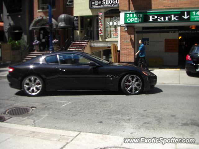 Maserati GranTurismo spotted in Toronto, Canada