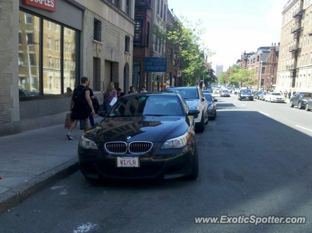 BMW M5 spotted in Boston, Massachusetts