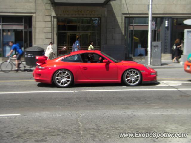 Porsche 911 GT3 spotted in Toronto, Canada