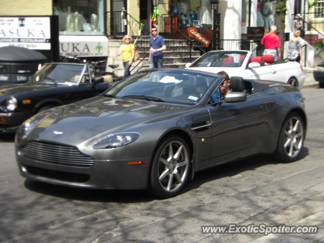 Aston Martin Vantage spotted in Toronto, Canada