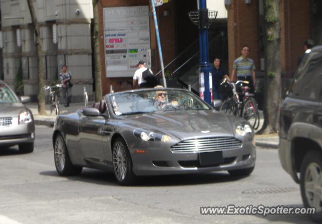 Aston Martin DB9 spotted in Toronto, Canada