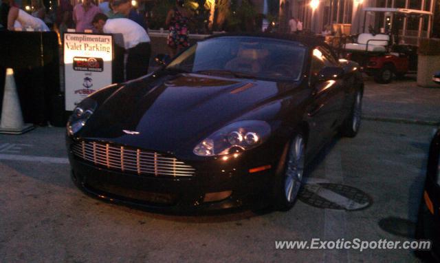 Aston Martin DB9 spotted in Jacksonville, Florida