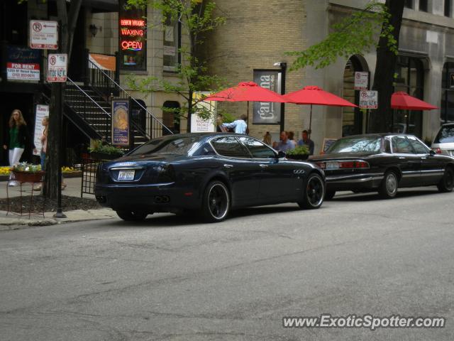 Maserati Quattroporte spotted in Chicago, Illinois