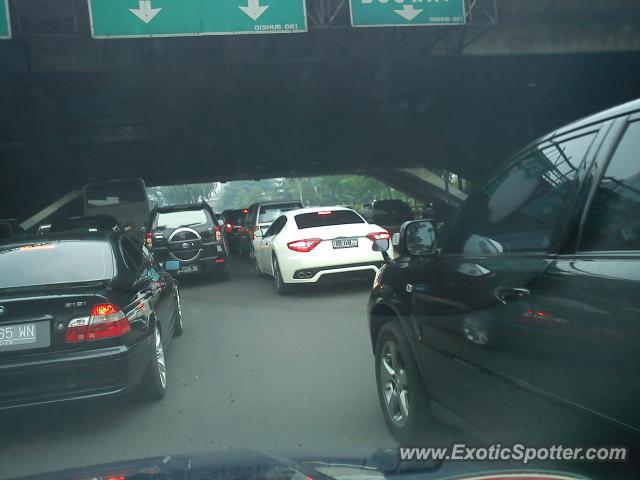 Maserati GranTurismo spotted in Jakarta, Indonesia