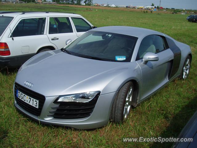 Audi R8 spotted in Palanga, Lithuania