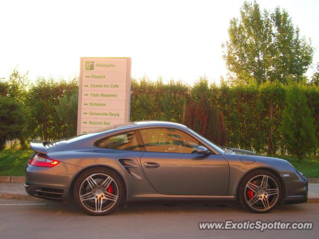 Porsche 911 Turbo spotted in Bursa, Turkey