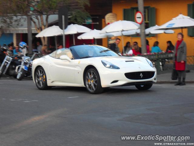 Ferrari California spotted in Curitiba, PR, Brazil