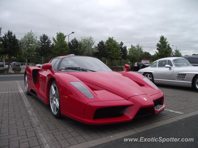 Ferrari Enzo spotted in Tamworth, United Kingdom