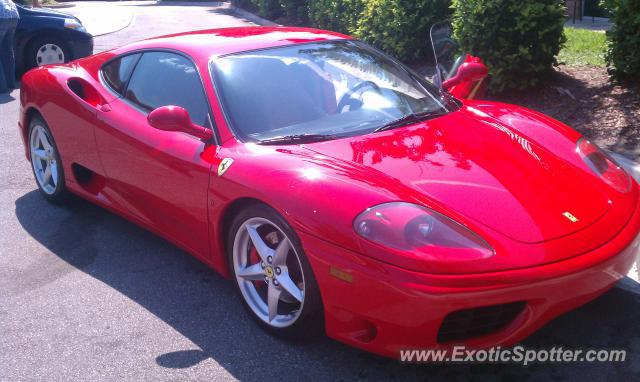 Ferrari 360 Modena spotted in Jacksonville, Florida