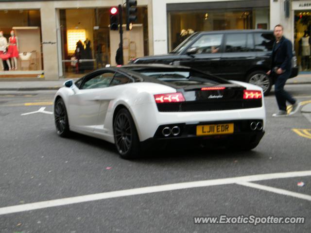 Lamborghini Gallardo spotted in London, United Kingdom