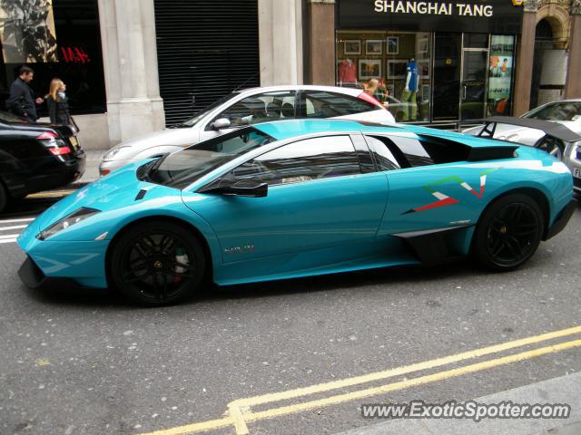 Lamborghini Murcielago spotted in London, United Kingdom