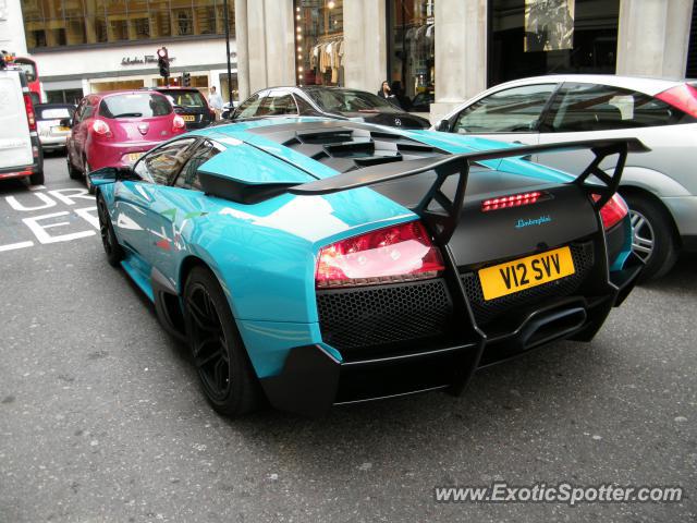 Lamborghini Murcielago spotted in London, United Kingdom