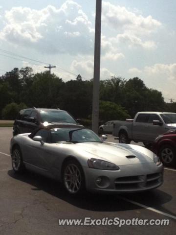 Dodge Viper spotted in Rocky Mount, North Carolina