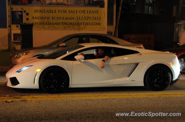 Lamborghini Gallardo spotted in Miami, Florida