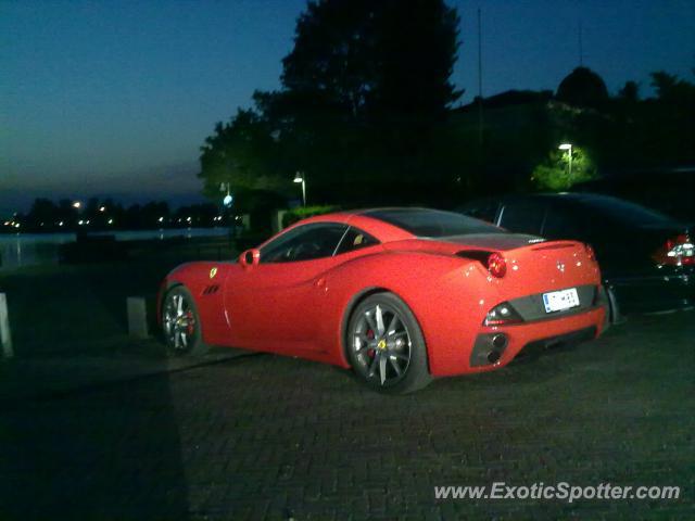 Ferrari California spotted in Helsinki, Finland