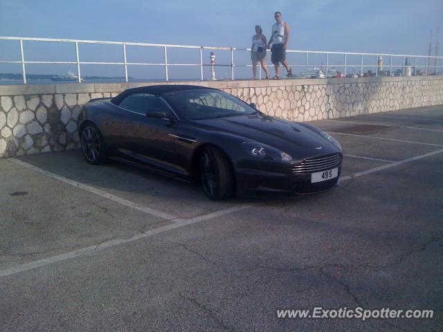 Aston Martin DBS spotted in Cannes, France