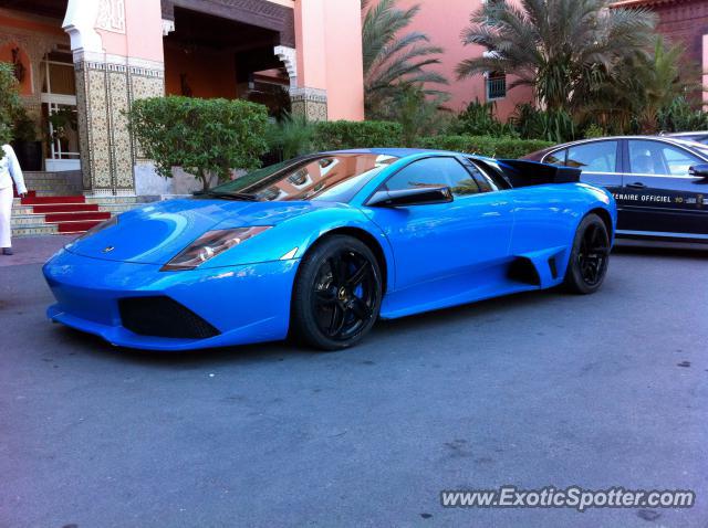 Lamborghini Murcielago spotted in Marrakech, United Arab Emirates