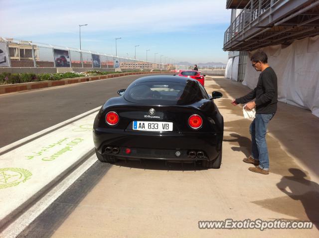 Alfa Romeo 8C spotted in Marrakech, United Arab Emirates