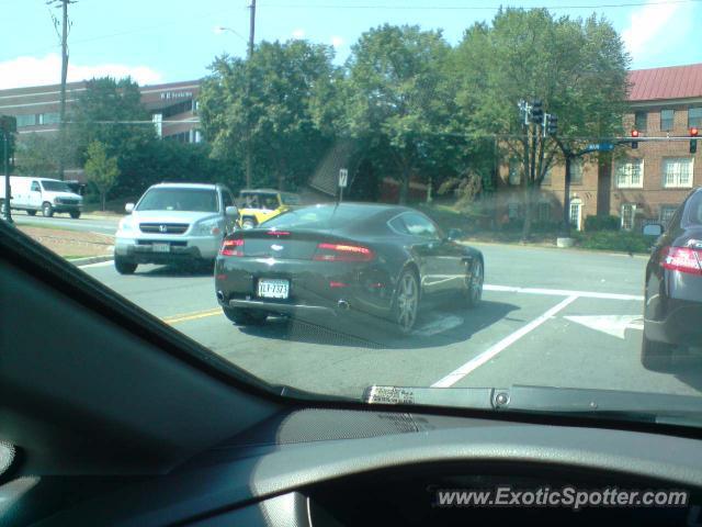 Aston Martin Vantage spotted in Fairfax, Virginia