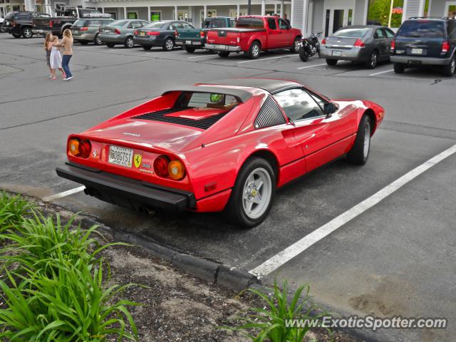 Ferrari 308 spotted in Yarmouth, Maine