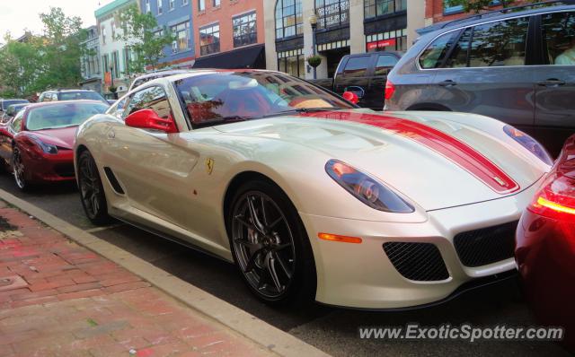 Ferrari 599GTB spotted in Red Bank, New Jersey