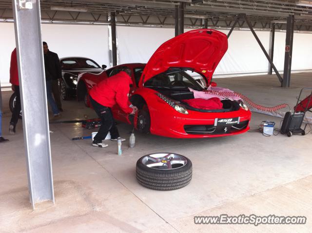 Ferrari 458 Italia spotted in Dubai, United Arab Emirates