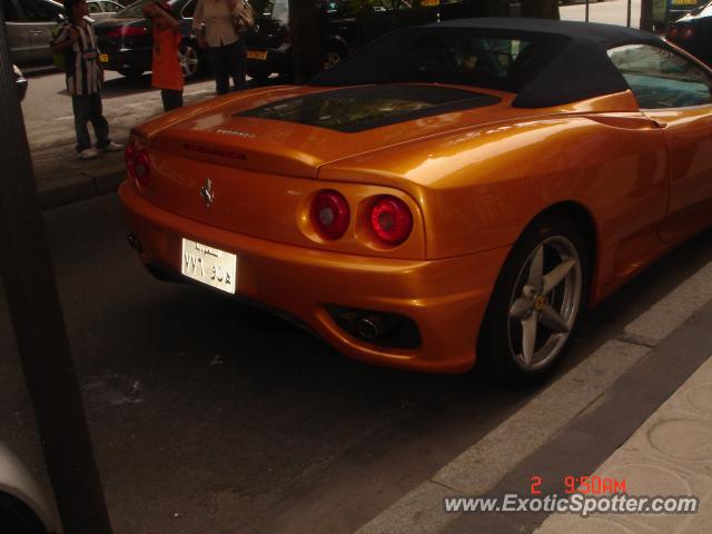 Ferrari 360 Modena spotted in Paris, France