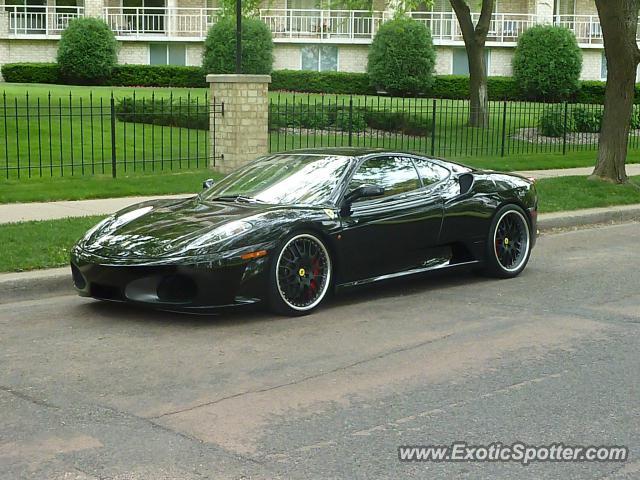 Ferrari F430 spotted in Minneapolis, Minnesota