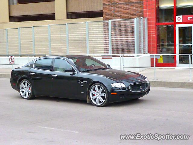 Maserati Quattroporte spotted in Minneapolis, Minnesota