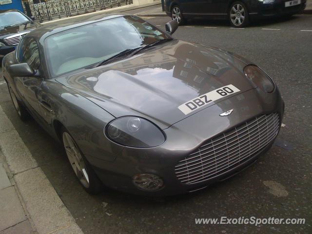 Aston Martin DB7 spotted in London, United Kingdom