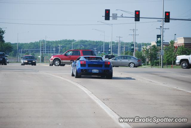 Lamborghini Gallardo spotted in South Barrington, Illinois