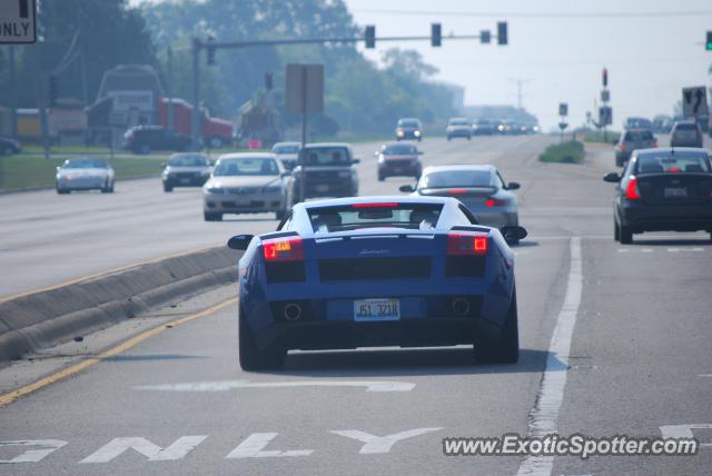 Lamborghini Gallardo spotted in South Barrington, Illinois