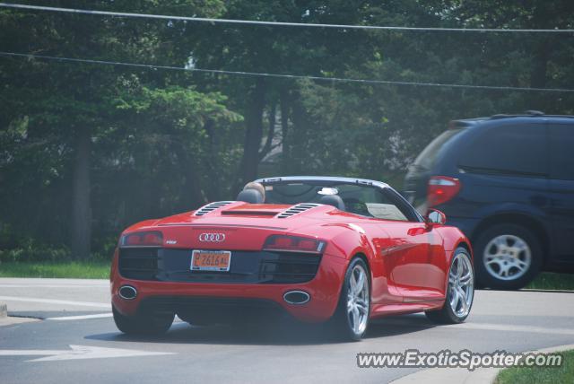 Audi R8 spotted in South Barrington, Illinois