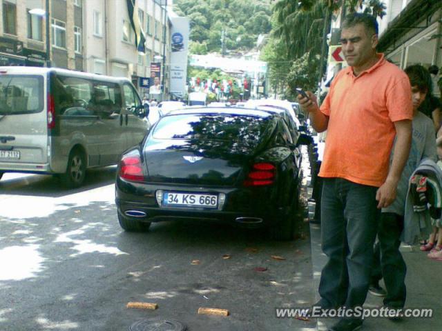 Bentley Continental spotted in Istanbul, Turkey