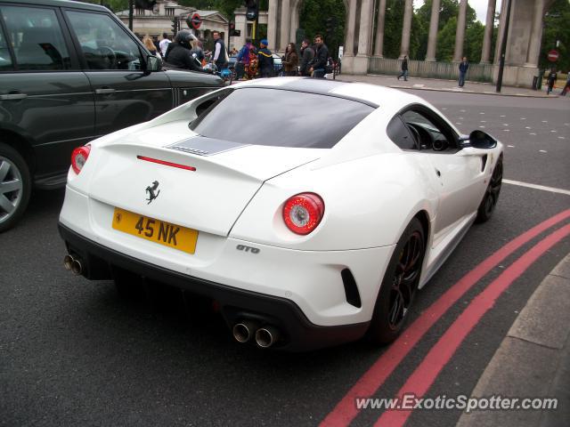 Ferrari 599GTB spotted in London, United Kingdom