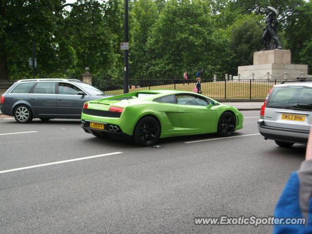 Lamborghini Gallardo spotted in London, United Kingdom