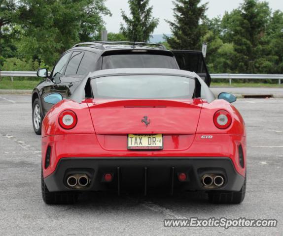 Ferrari 599GTO spotted in Kingston, New York