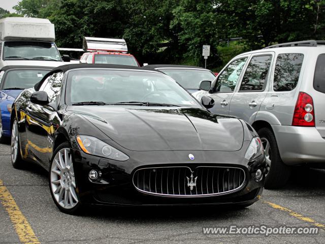 Maserati GranTurismo spotted in Greenwich, Connecticut