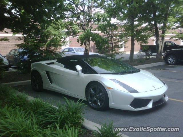 Lamborghini Gallardo spotted in Montreal, Canada