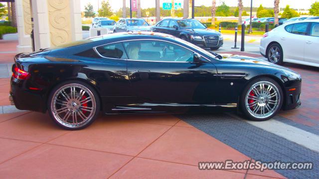 Aston Martin DB9 spotted in Jacksonville, Florida