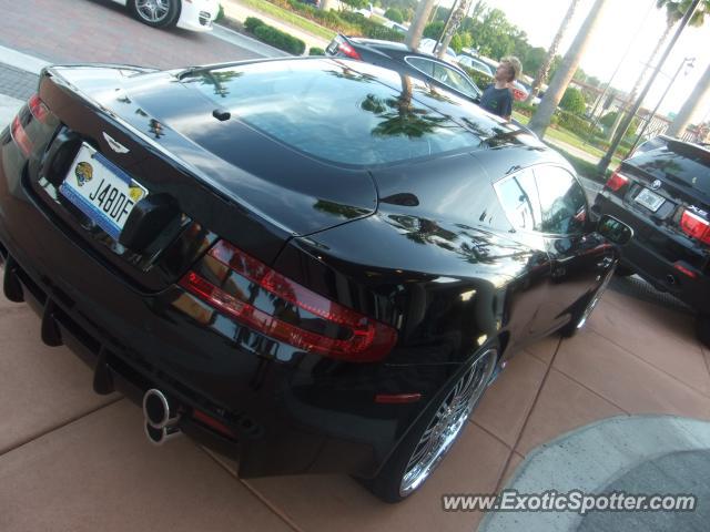 Aston Martin DB9 spotted in Jacksonville, Florida