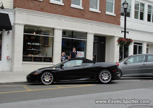 Ferrari F430 spotted in Greenwich, Connecticut