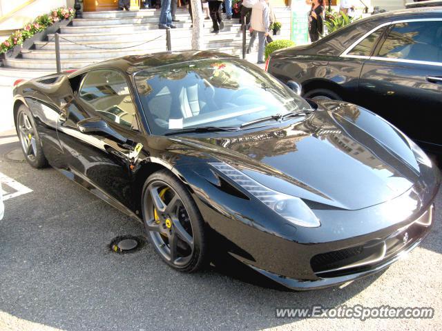 Ferrari 458 Italia spotted in Monaco, Monaco