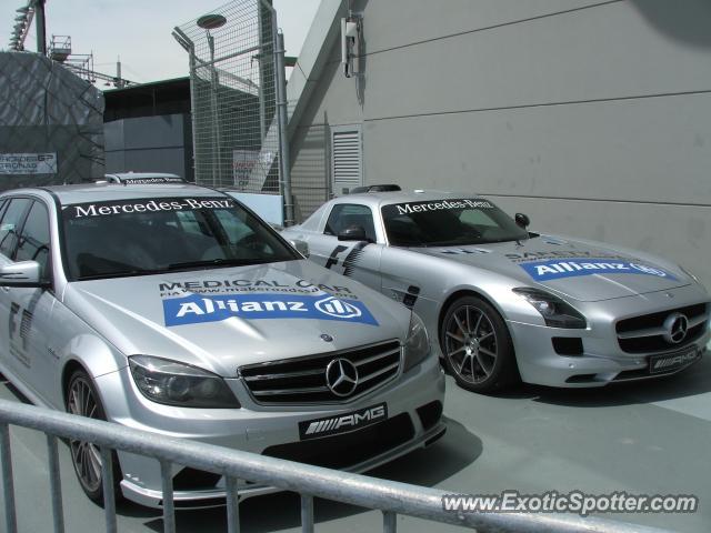 Mercedes SLS AMG spotted in Singapore, Singapore