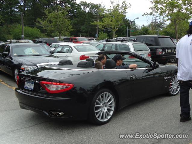 Maserati GranTurismo spotted in Greenwich, Connecticut