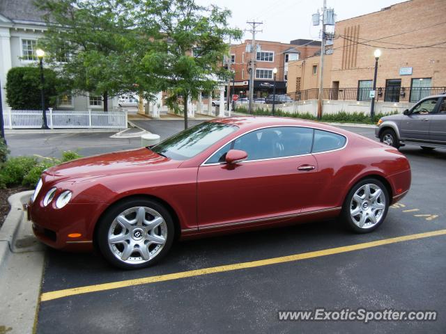 Bentley Continental spotted in Barrington , Illinois