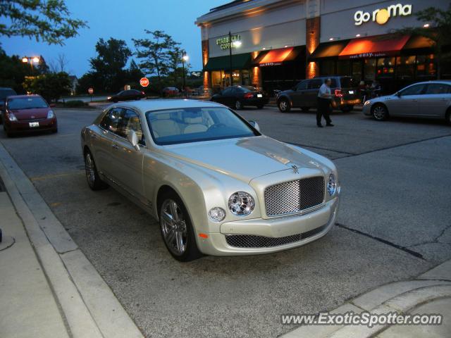 Bentley Mulsanne spotted in Deerpark, Illinois