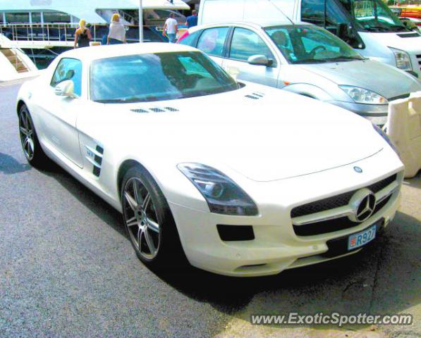 Mercedes SLS AMG spotted in Monaco, Monaco