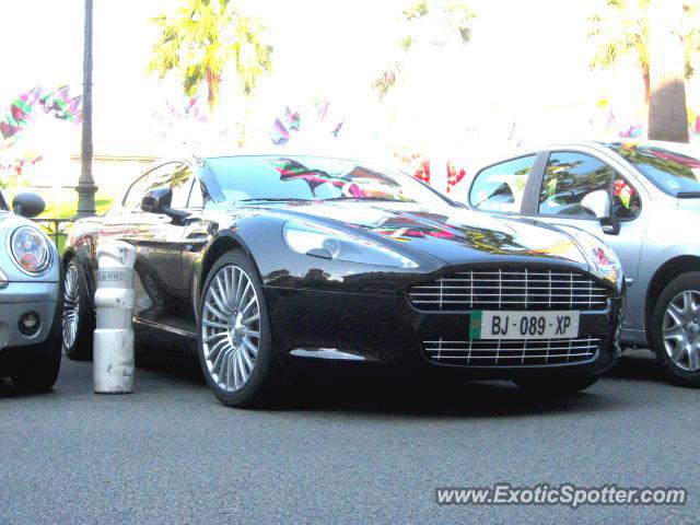 Aston Martin Rapide spotted in Monaco, Monaco