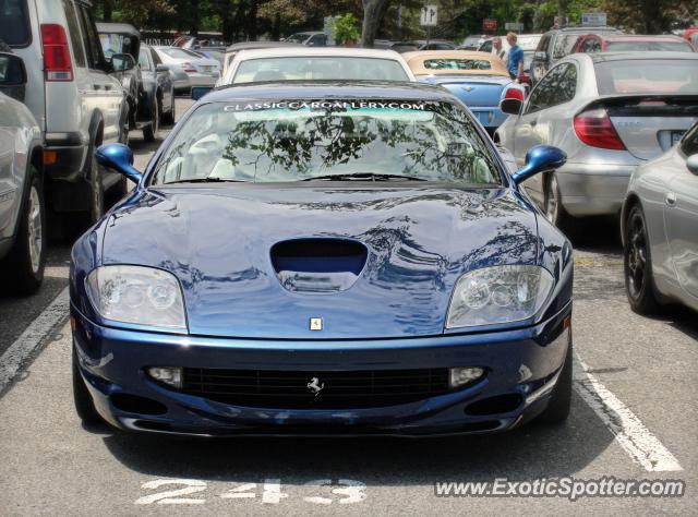 Ferrari 550 spotted in Greenwich, Connecticut